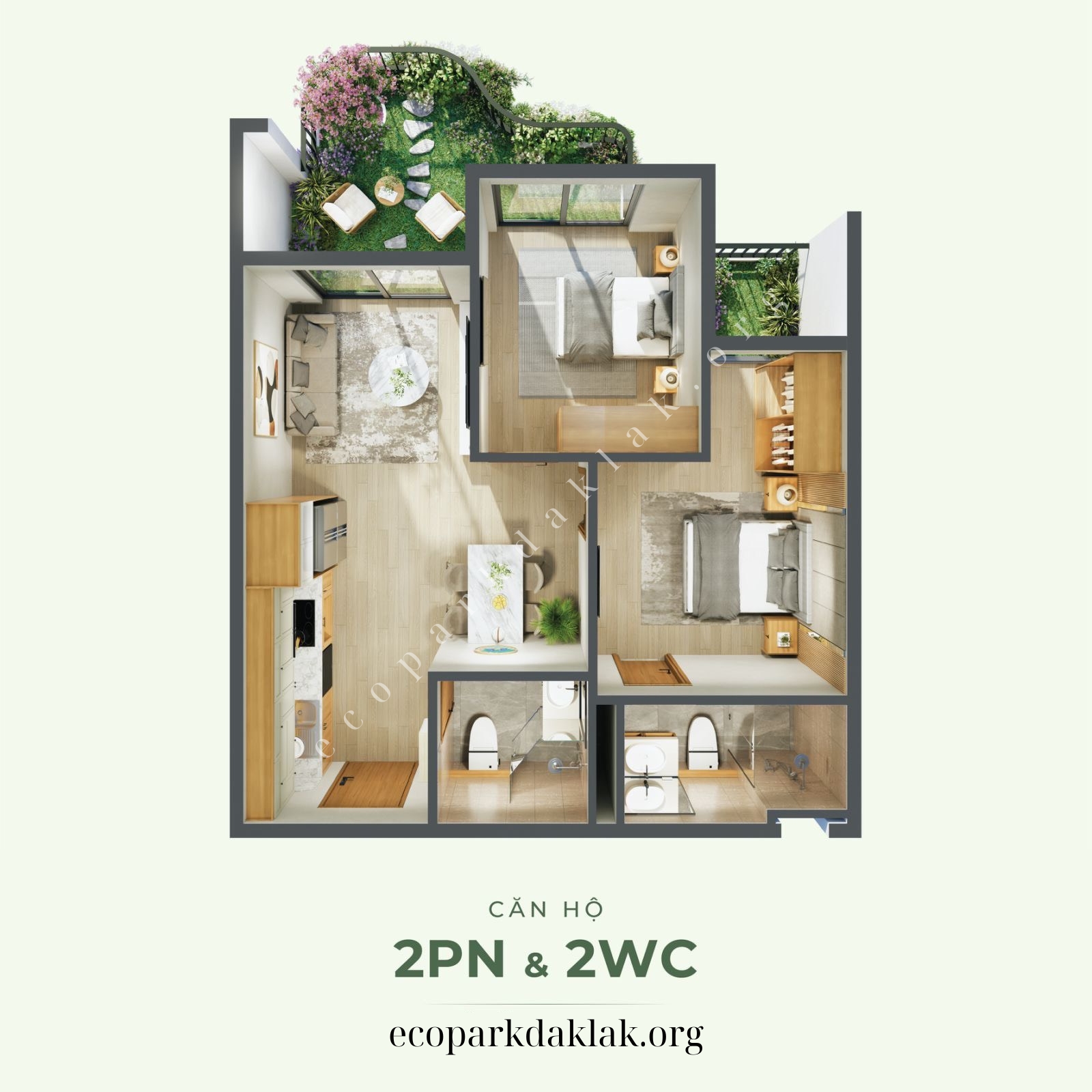 Căn hộ Chung Cư LandMark Eco Palace Đắk Lắk