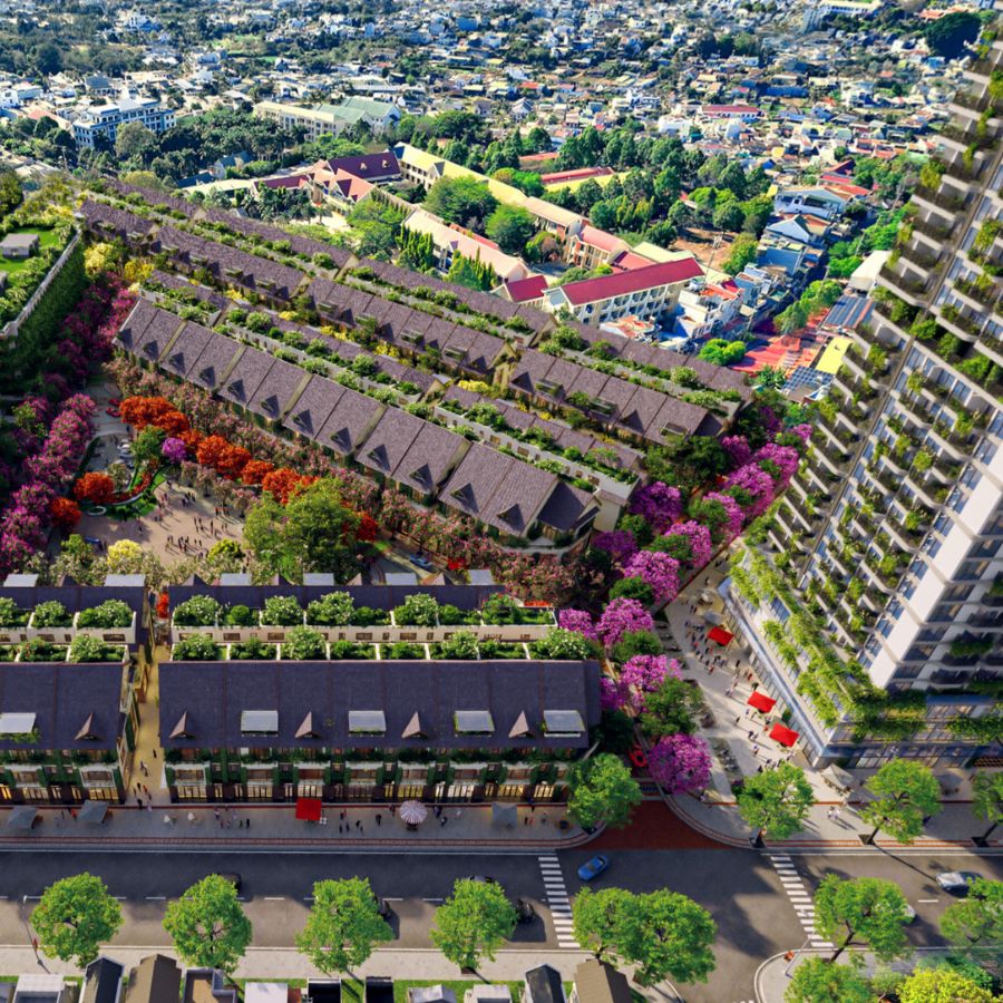 Cây trồng tại Eco Palace Đắk Lắk