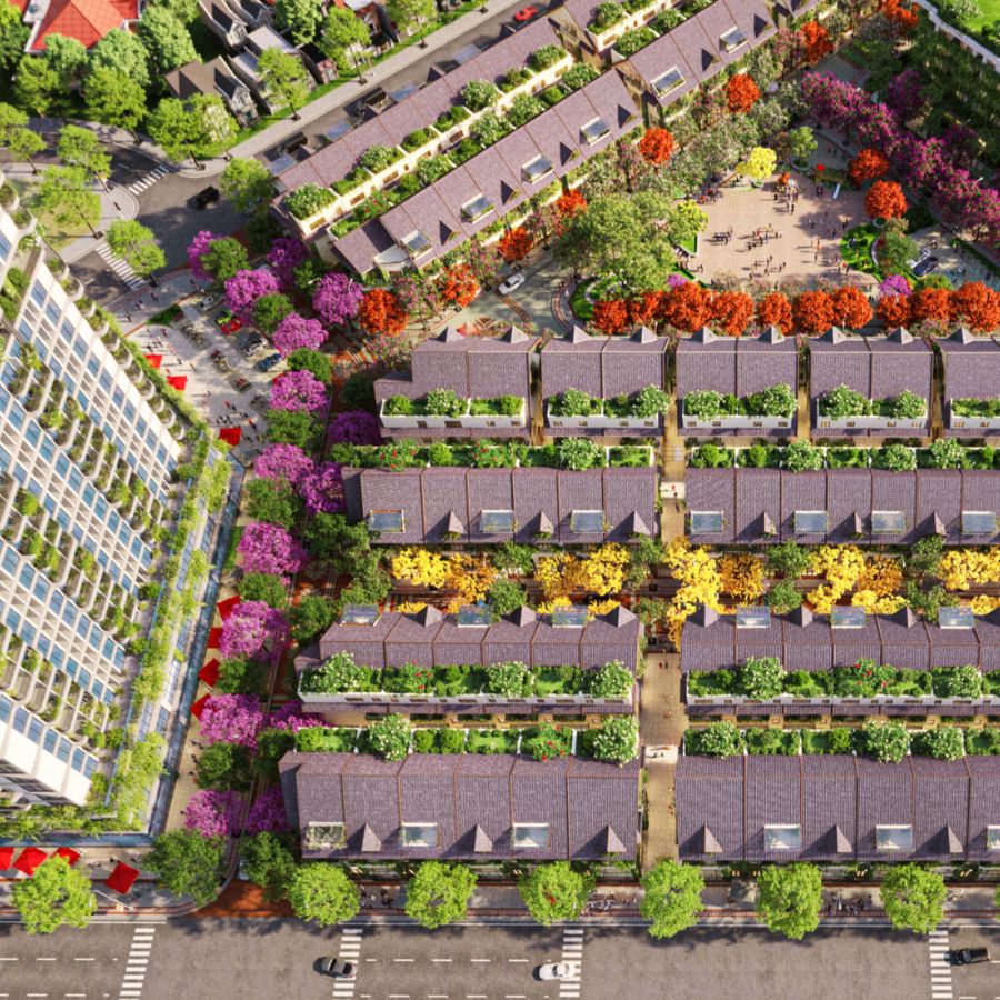 Cây trồng tại Eco Palace Đắk Lắk