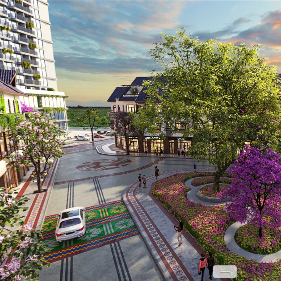 Cây trồng tại Eco Palace Đắk Lắk