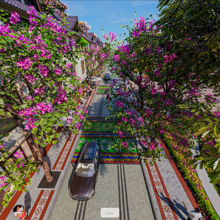 Cây trồng tại Eco Palace Đắk Lắk